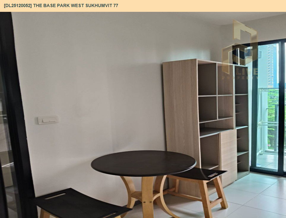 picture DL25120052 Condo for rent, The Base Park West Sukhumvit 77 near BTS On Nut, ready to move in, call urgently 0638692663 LineID @655ebbvc - 7/9