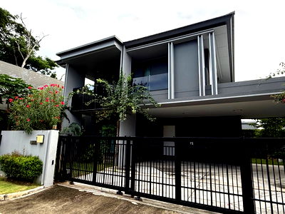 บ้านเดี่ยวให้เช่า : ✅ ✅ Setthasiri Krungthep kreetha 2 , Luxury House 4 ห้องนอน พร้อมเข้าอยู่ ติดต่อไลน์ @bktasset หรือโทร 095-325-8928