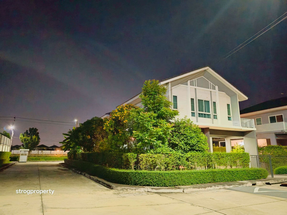 รูป บ้านเดี่ยว สุวรรณภูมิ ร่มเกล้า มีนบุรี หมู่บ้านเพอร์เฟคพาร์ค เฟส5 ทำเลหลังมุม สไตล์บ้านสวน นัดหมายชมบ้าน 085-318-6868ย - รูปที่ 4/24