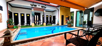 เช่าบ้านเดี่ยว บางละมุง ชลบุรี : วิลล่าพูล 4 ห้องนอน จอมเทียน ให้เช่า