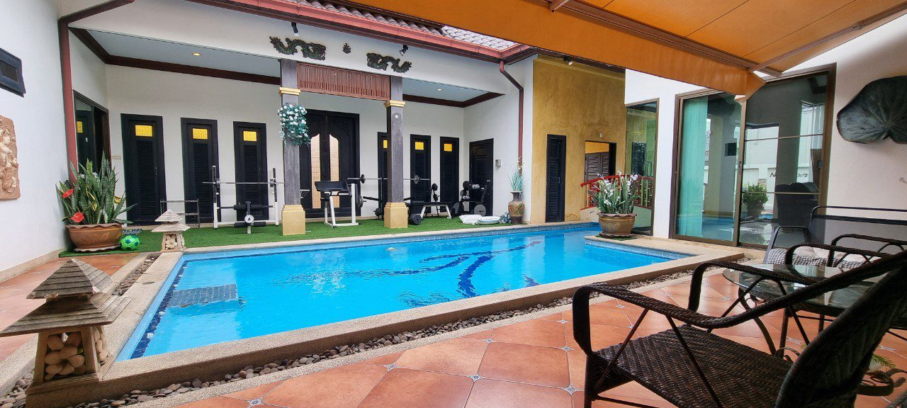 รูป วิลล่าพูล 4 ห้องนอน จอมเทียน ให้เช่า - รูปที่ 1/22