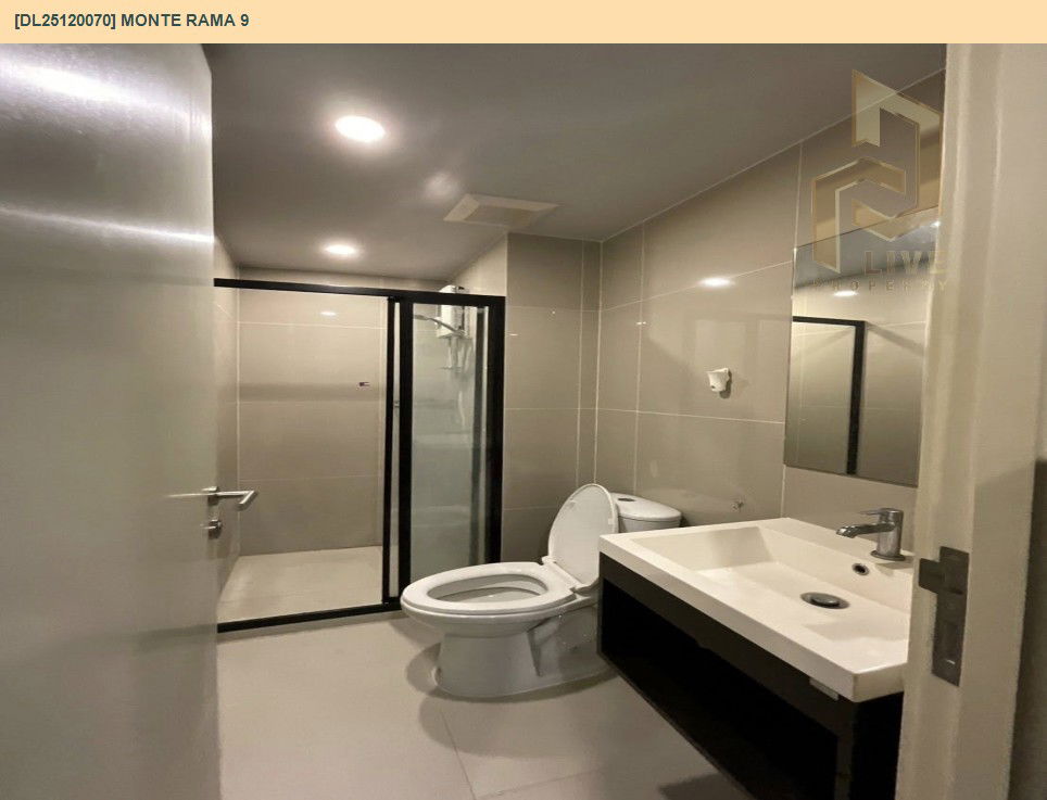picture DL25120070 Condo for rent, Monte Rama 9 near สายสีส้ม, ready to move in, call urgently 0638692663 LineID @534wlwof - 7/7