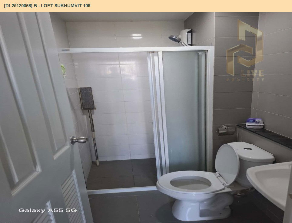 รูป DL25120068 ให้เช่าคอนโด บี ลอฟท์ สุขุมวิท 109 (B - Loft Sukhumvit 109) ใกล้ BTS แบริ่ง พร้อมเข้าอยู่ โทรด่วน 0614453194 LineID @162cjixi - รูปที่ 7/13