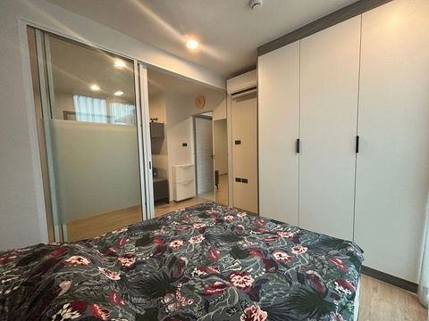 มีเครื่องซักผ้า คอนโด Premio Quinto ตึก A ชั้น 8 แบบ 1 ห้องนอน 26 ตรม.  ติด BTS เสนานิคม ของครบ