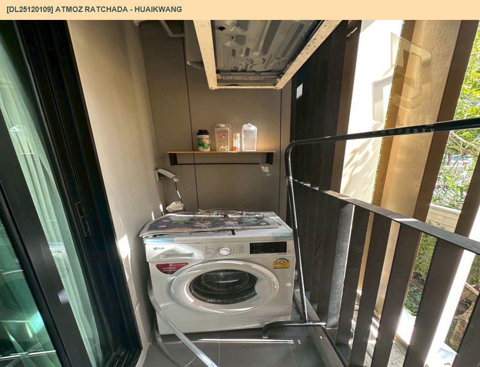 รูป DL25120109 ให้เช่าคอนโด แอทโมช รัชดา - ห้วยขวาง (Atmoz Ratchada - Huaikwang) ใกล้ MRT ห้วยขวาง พร้อมเข้าอยู่ โทรด่วน 0638692663 LineID @897iyzll - รูปที่ 7/7
