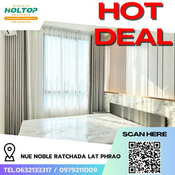 #R7988 🎉 031268 Condo for rent: NUE Noble Ratchada Lat Phrao