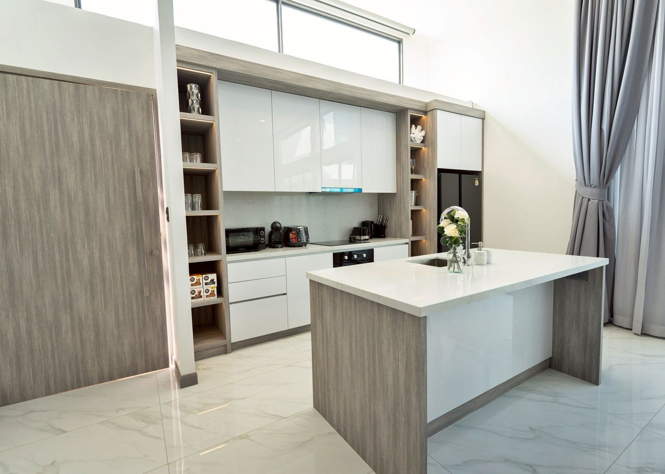 รูป วิลล่าหรู 3 ห้องนอนพร้อมสระว่ายน้ำให้เช่า – ชากนอก - รูปที่ 8/20