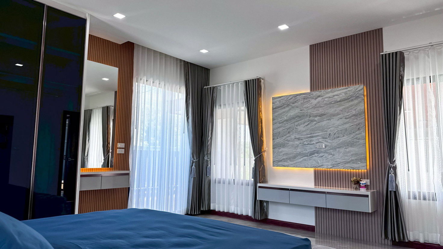 picture New Pool Villa Near Bang Saray Beach & Mountain Views - 13/17