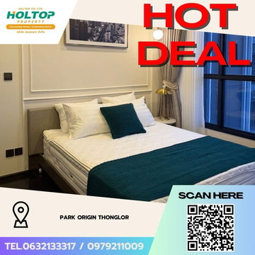 #Z3447💥 021268🔥ให้เช่าคอนโด Park Origin Thonglor 