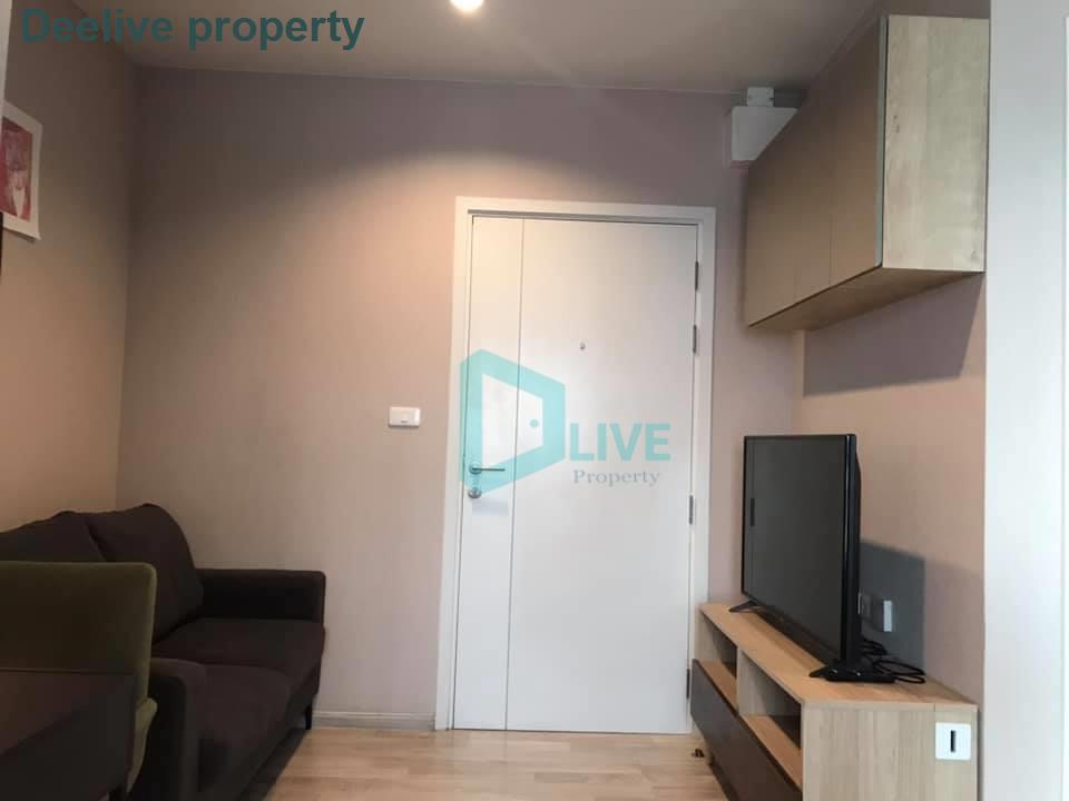 picture DL002980 Condo for rent, Plum Condo Ramkhamhaeng Station near ARL Ramkhamhaeng, ready to move in, call urgently 0638692663 LineID @655ebbvc - 1/8