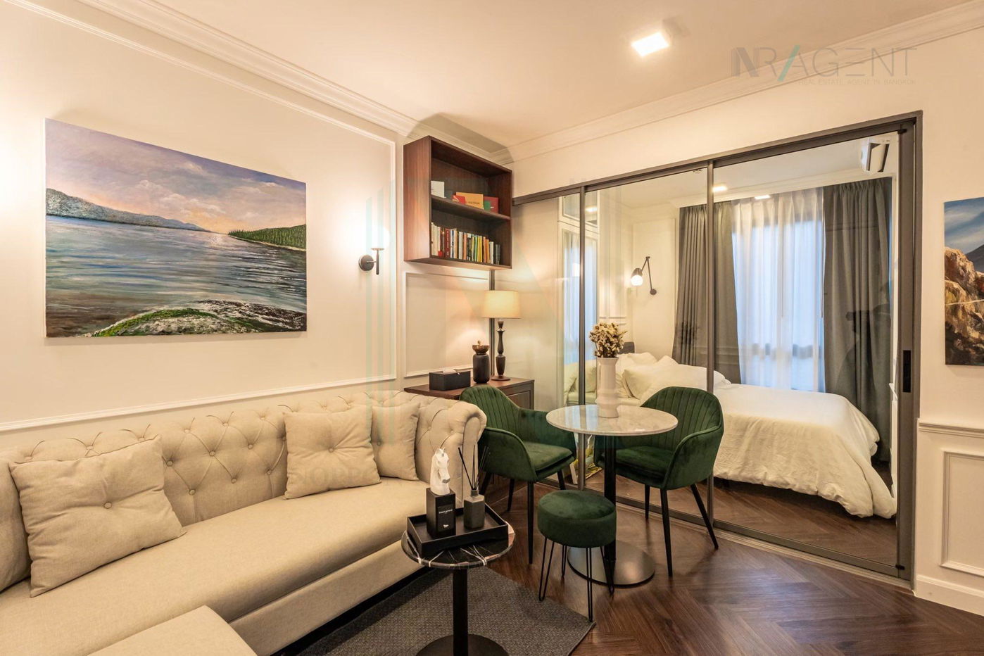 picture For Sell Condo QUINTARA PHUME SUKHUMVIT 39 Building 1, Floor 1,1 bed room, Room size 28 sqm - 1/8