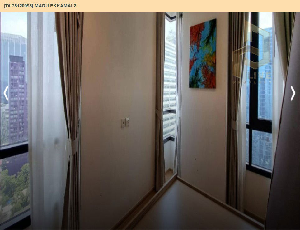 picture DL25120098 Condo for rent, MARU EKKAMAI 2 near BTS Ekkamai, ready to move in, call urgently 0638692663 LineID @897iyzll - 13/13