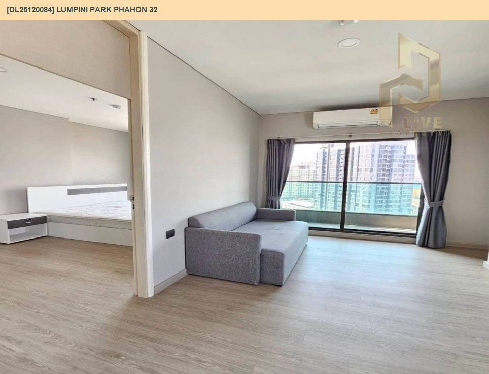 picture DL25120084 Condo for rent, Lumpini Park Phahon 32 near BTS Ratchayothin, ready to move in, call urgently 0638692663 LineID @655ebbvc - 10/11