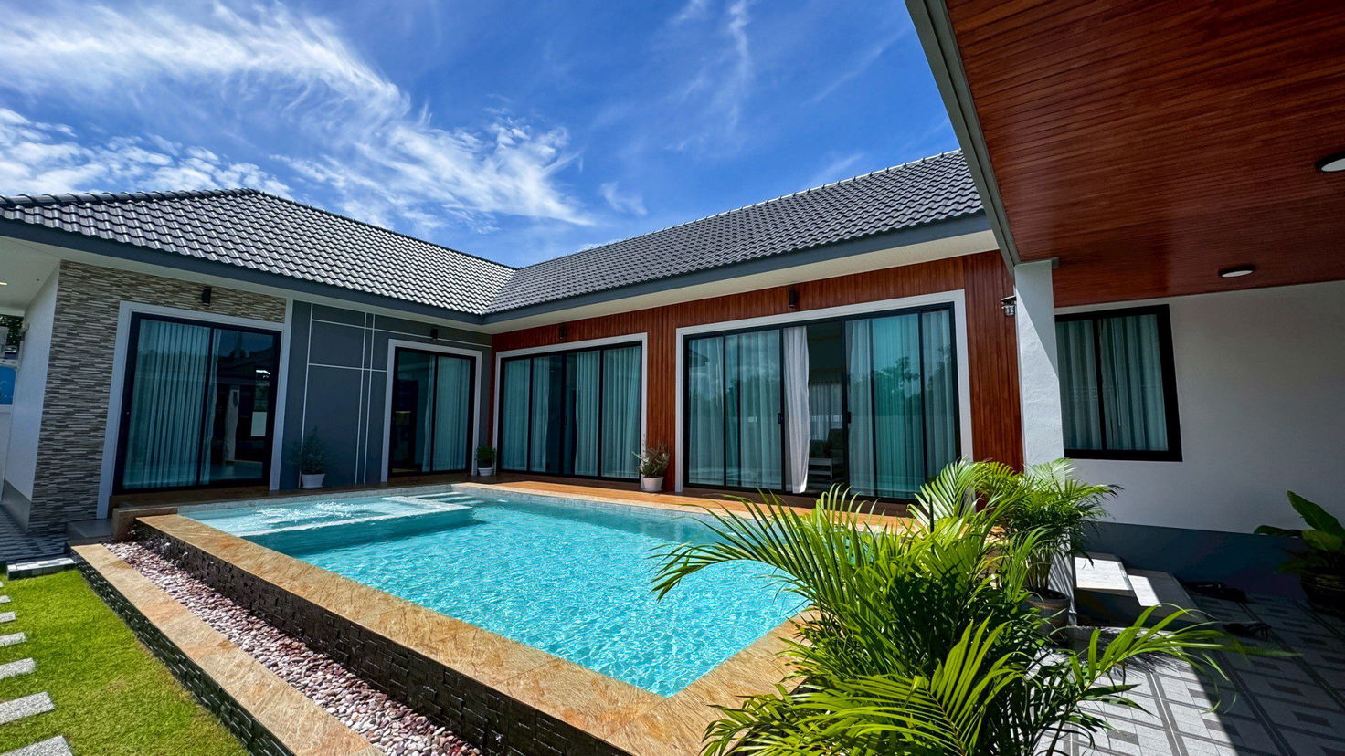 picture New Pool Villa Near Bang Saray Beach & Mountain Views - 1/17