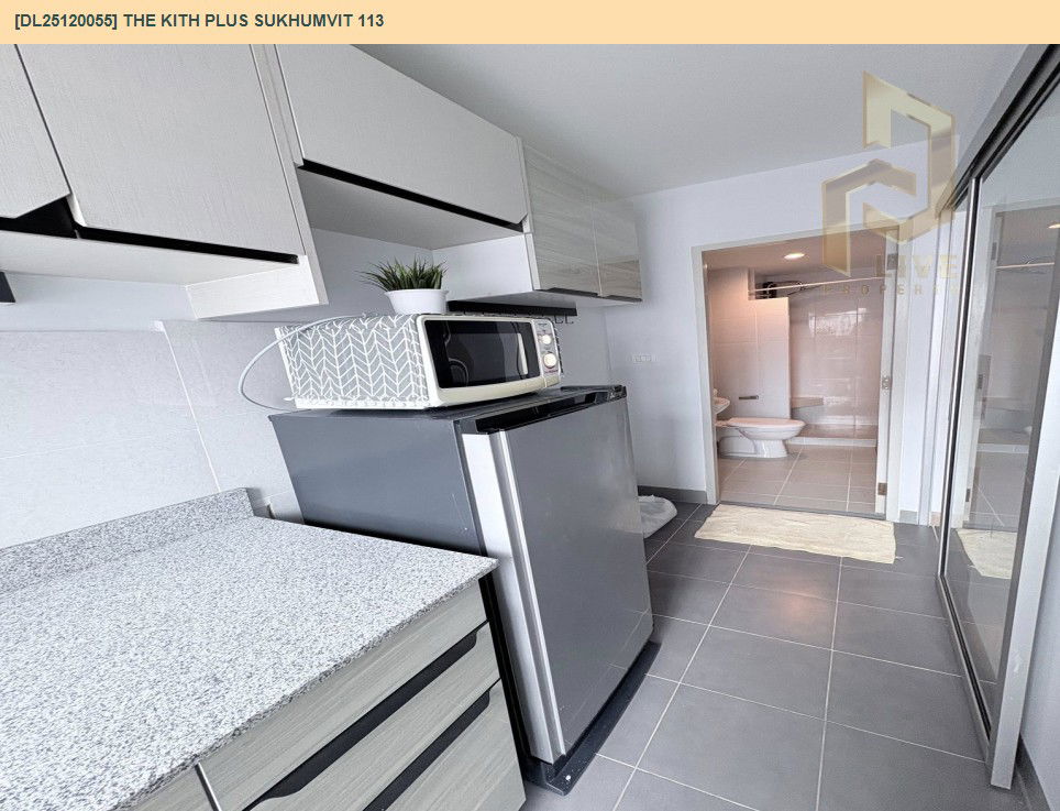 รูป DL25120055 ให้เช่าคอนโด เดอะ คิทท์ พลัส สุขุมวิท 113 (The Kith Plus Sukhumvit 113) ใกล้ BTS สำโรง พร้อมเข้าอยู่ โทรด่วน 0800343450 LineID @655ebbvc - รูปที่ 11/11
