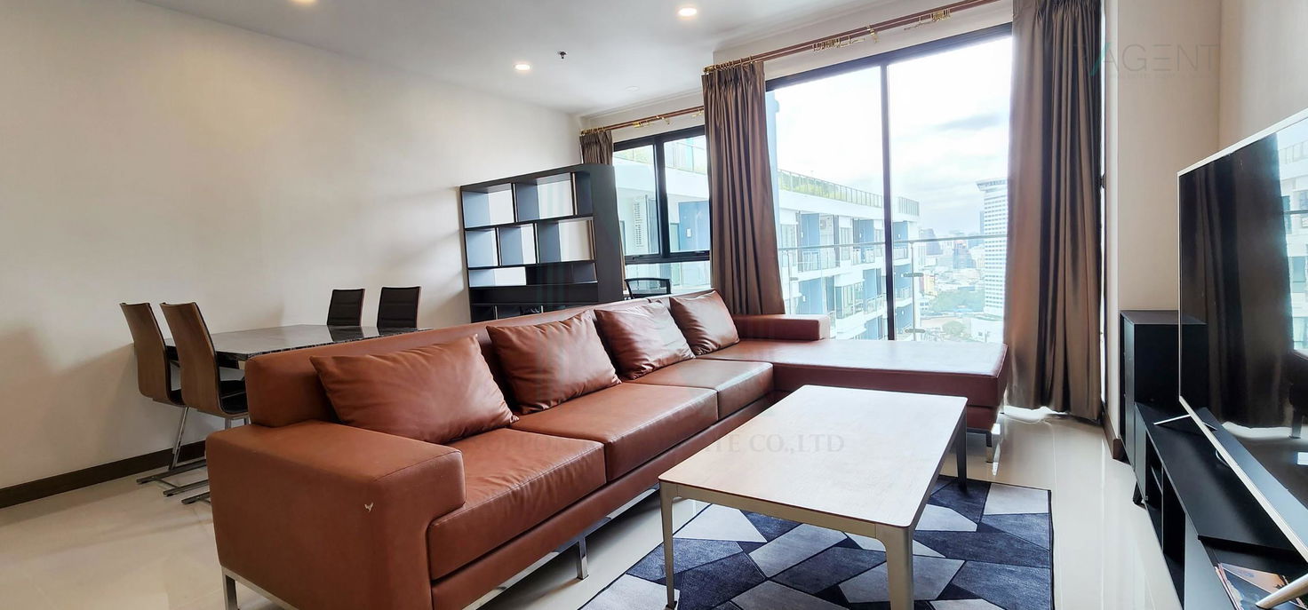picture ð For Rent Condo SUPALAI PREMIER CHAROENNAKHON Building 1, Floor 25,2 bed room, Room size 108.00 sqm - 6/8