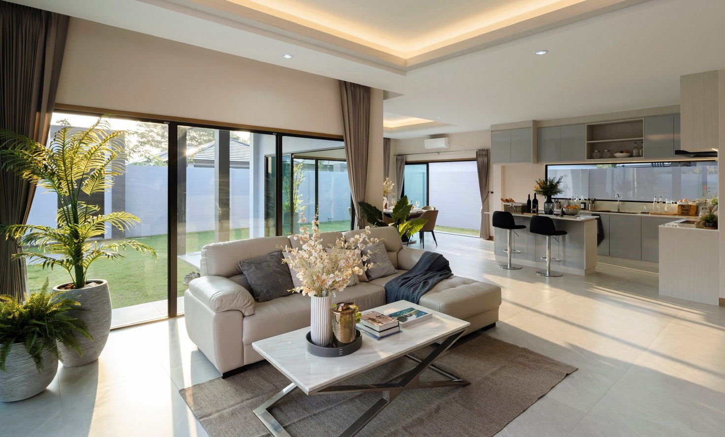 รูป ขายพูลวิลล่าชั้นเดียว ในห้วยใหญ่ - พัทยา - รูปที่ 3/7