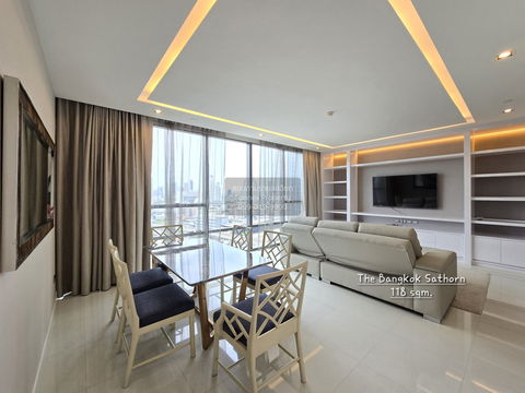 🔥🔥🔥 For Rent Condo , The Bangkok Sathorn , BTS-Surasak , Yannawa , Sa Thon , Bangkok , CX-138671 ✅ Live chat with us ADD LINE @connexproperty ✅ 🔥🔥🔥