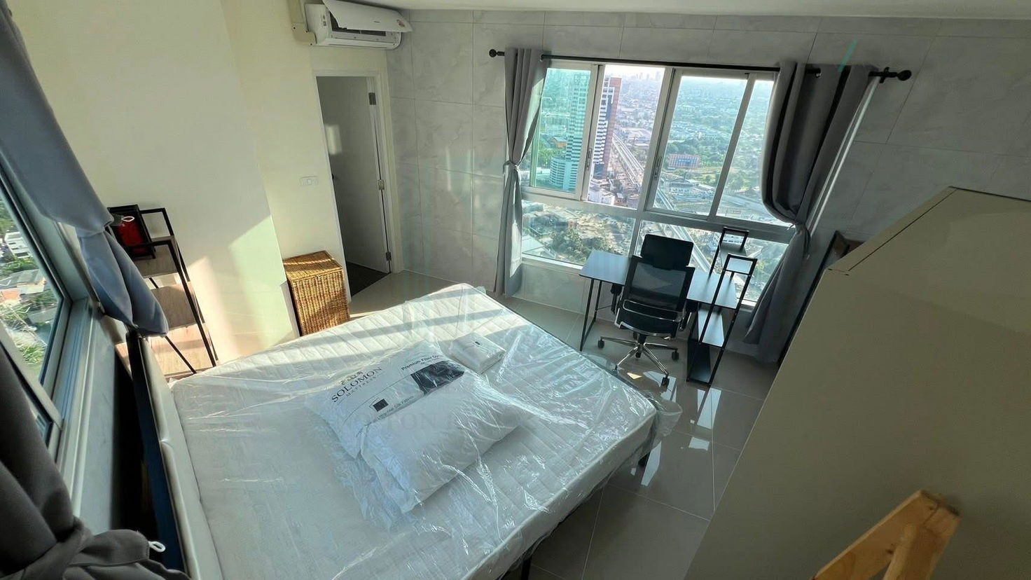 picture For Rent Condo ASAKAN PLACE SRINAKARINDRA Building 1, Floor 36,2 bed room, Room size 42.75 sqm - 6/8