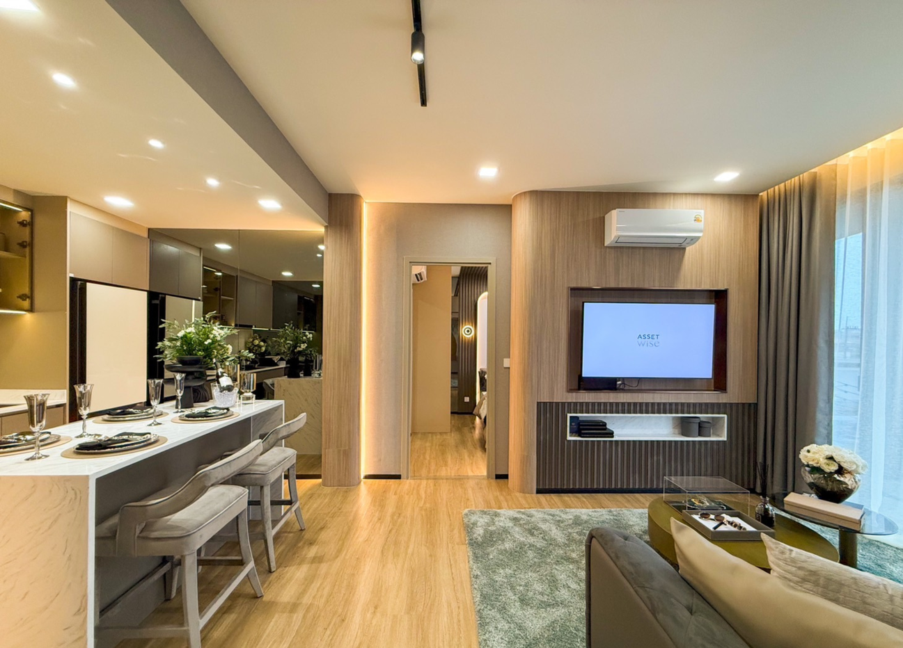 รูป ขายอควาเรียส จอมเทียน พัทยา ห้องเอ็กเซ็กคิวทีฟ 2 ห้องนอน - รูปที่ 4/18