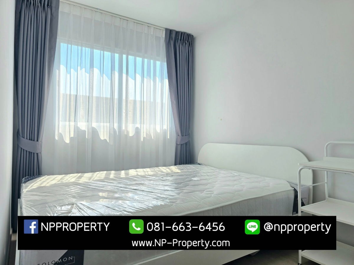 รูป 💥 คอนโดเอิร์นอมตะนคร ตึก A1 ชั้น 5  💸 ราคาเช่าเพียง 6,500 บาท/เดือน  ✨ ห้องสวย พร้อมอยู่ทันที - รูปที่ 9/14