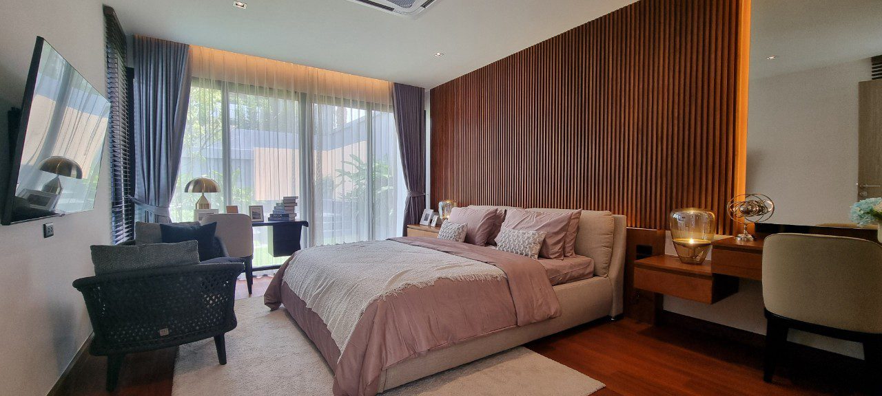 รูป ขายพูลวิลล่า 3 ห้องนอนสไตล์ทรอปิคอลโมเดิร์นในพัทยาตะวันออก - รูปที่ 12/23