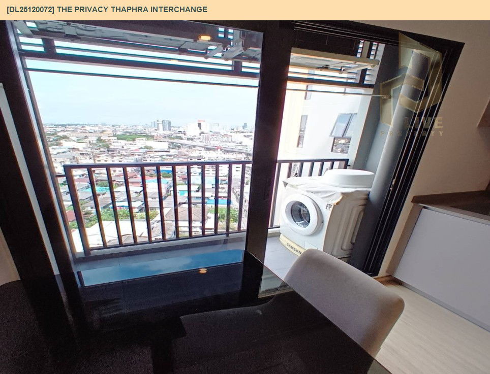 picture DL25120072 Condo for rent, The Privacy Thaphra Interchange near MRT ท่าพระ, ready to move in, call urgently 0638692663 LineID @534wlwof - 4/11