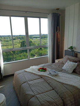 ดีคอนโด แคมปัส รีสอร์ท abac บางนา ห้องมุม ห้องรีโนเวทใหม่ เครื่องใช้ไฟฟ้าใหม่ ชั้น6 ตึก C 