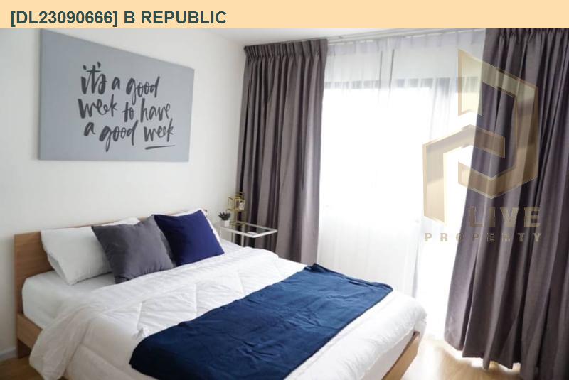 picture DL23090666 Condo for rent, B Republic near BTS Punnawithi, ready to move in, call urgently 0638692663 LineID @655ebbvc - 5/5