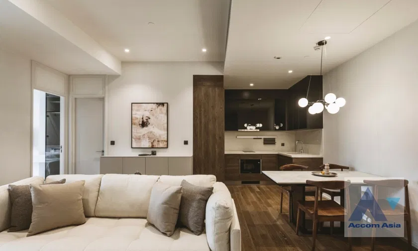 picture 🔼🔽 AccomA 📩 Fully Furnished 2 BR Condominium @MUNIQ Langsuan (AA45135) - 3/8