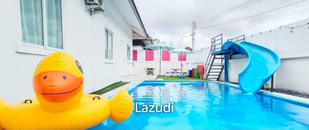 รูป บ้านเดี่ยวทันสมัยพร้อมสระว่ายน้ำและสนามเด็กเล่นในบางเสร่ สัตหีบ - รูปที่ 16/18