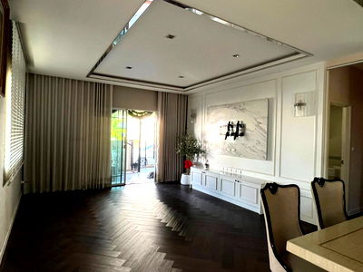 บ้านแฝดให้เช่า :  ให้เช่าหมู่บ้าน เพอร์เฟค พาร์ค พระราม 5-บางใหญ่ บ้านแฝด2ชั้น 3นอน 3น้ำ พร้อมอยู่