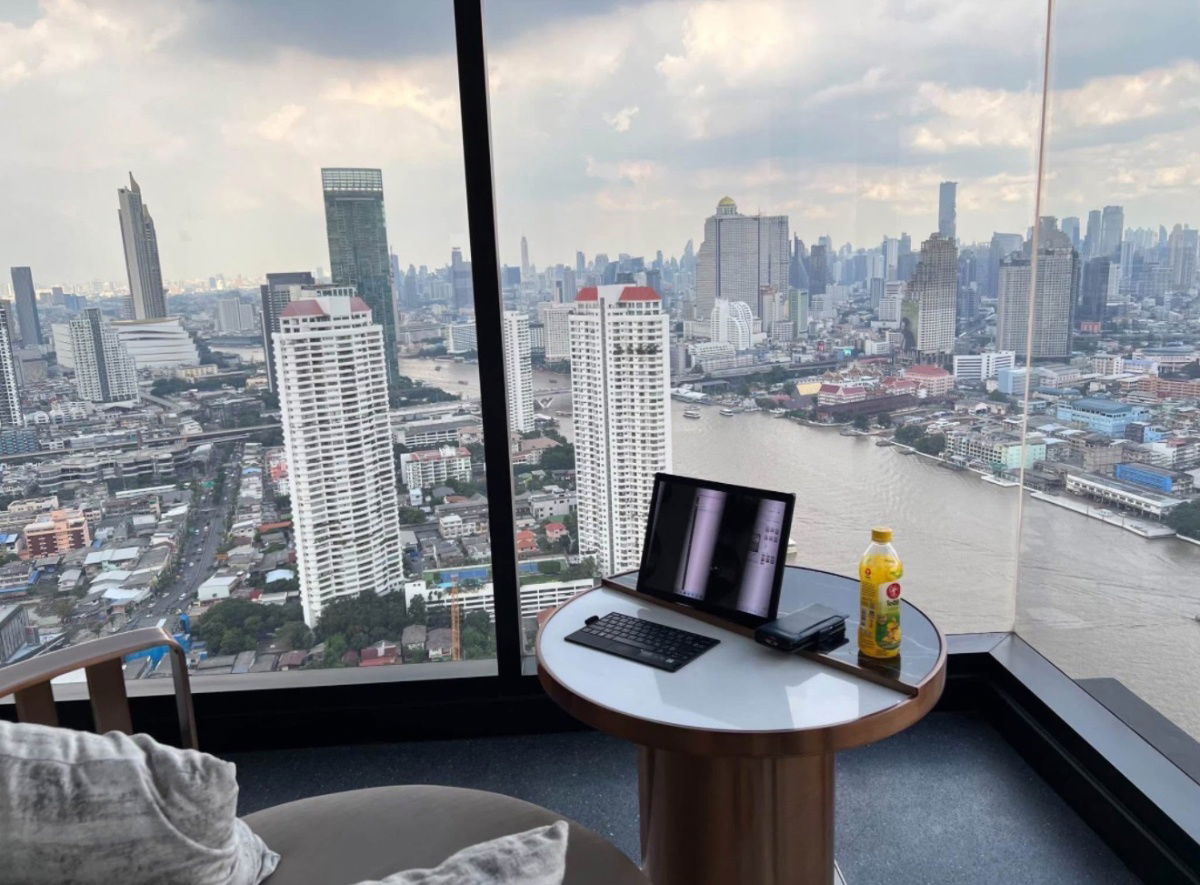 รูป ❕ให้เช่า คอนโด chapter เจริญนคร  เฟอร์ครบ พร้อมเข้าอยู่ 🍃 - รูปที่ 5/8