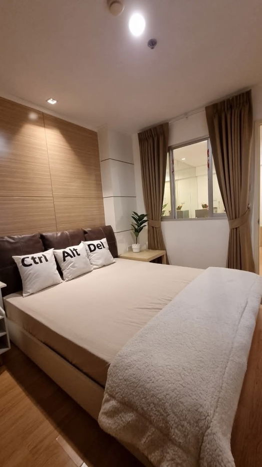 picture For rent ✨ Lumpini Ville Ramintra - Laksi ✨ High floor, beautiful view, fully furnished and equipped with appliances - 3/7