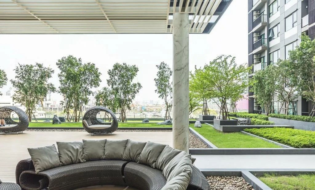 picture Life Asoke for rent 35 sqm 18fl.City view 20,000 THB Fully Furnished K.Bee 064146-6445 (152AGBE) - 16/18