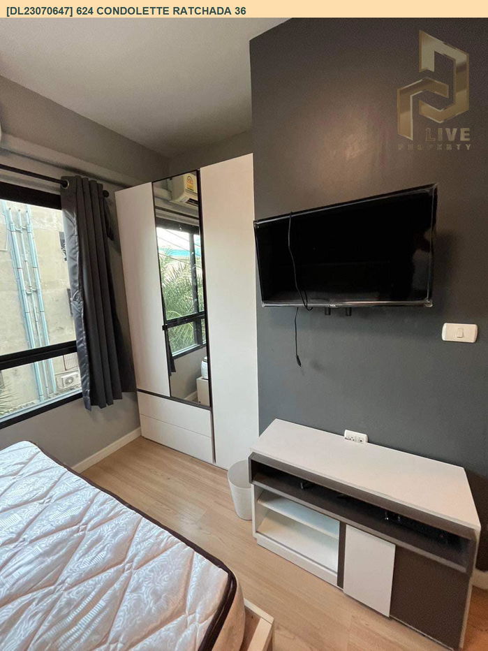 picture DL23070647 Condo for rent, 624 Condolette Ratchada 36 near MRT ลาดพร้าว, ready to move in, call urgently 0638692663 LineID @534wlwof - 5/8