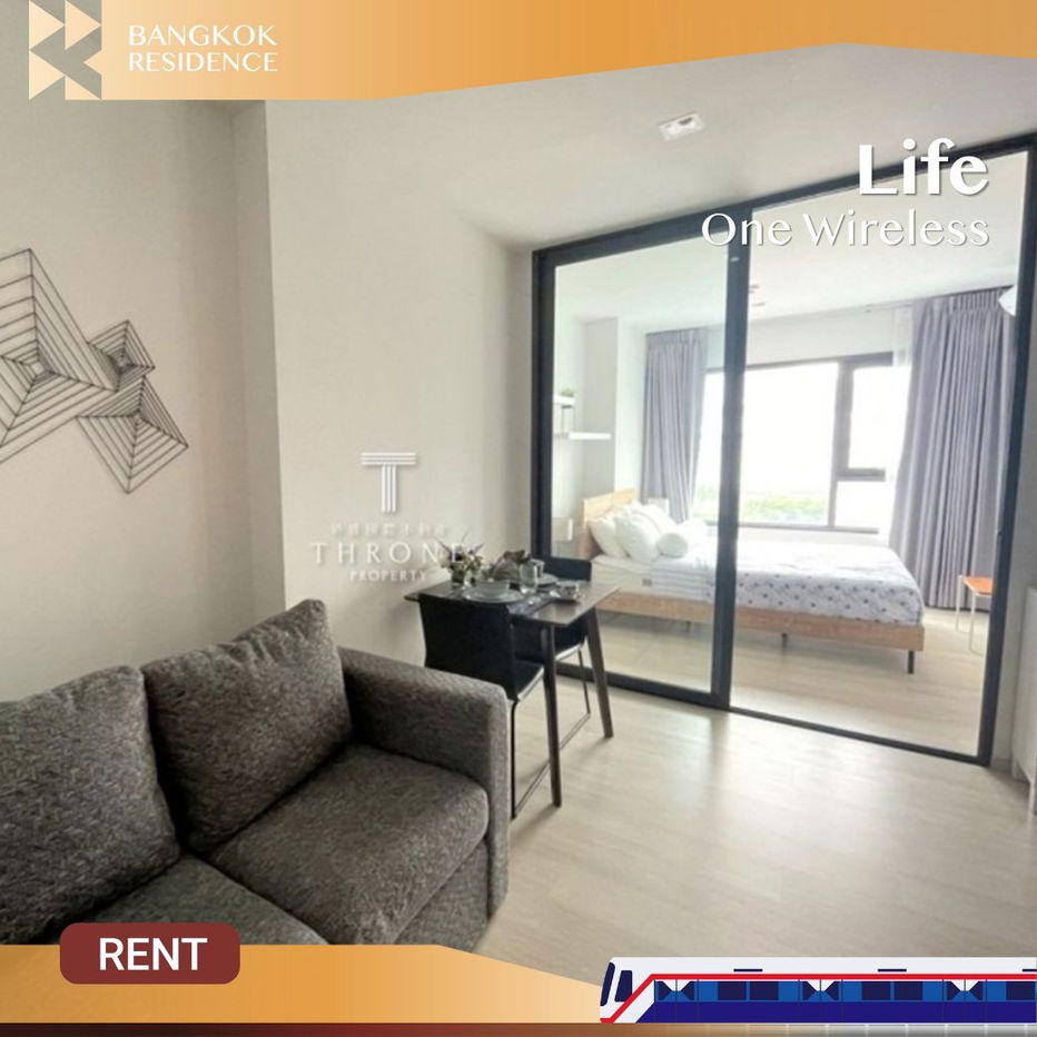 picture  Life One Wireless 💫 Ready to Move In, High-floor unit with stunning city views 🌃 Near BTS Phloen Chit  - 1/7
