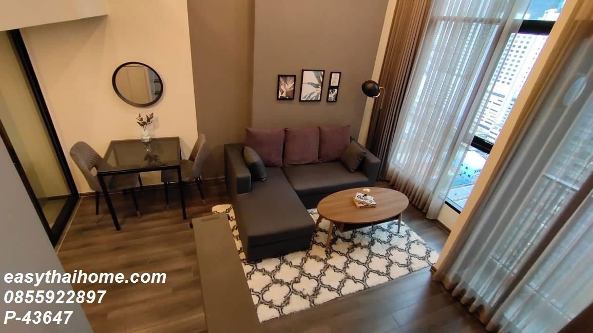 รูป P-43647 ให้เช่า คอนโด ไนท์บริดจ์ สเปซ พระราม 9 แขวงดินแดง เขตดินแดง กรุงเทพมหานคร พร้อมอยู่ ราคาถูก Line Id: @easythaihome 085-592-2897 - รูปที่ 2/28