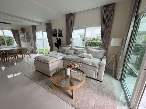 เช่าบ้าน  วิลลาจจิโอ 3 ศรีนครินทร์ - บางนา บางแก้ว บางพลี สมุทรปราการ CX-138650 ✅ ทักไลน์ @connexproperty ตอบทันที ทีมงานมืออาชีพ ✅