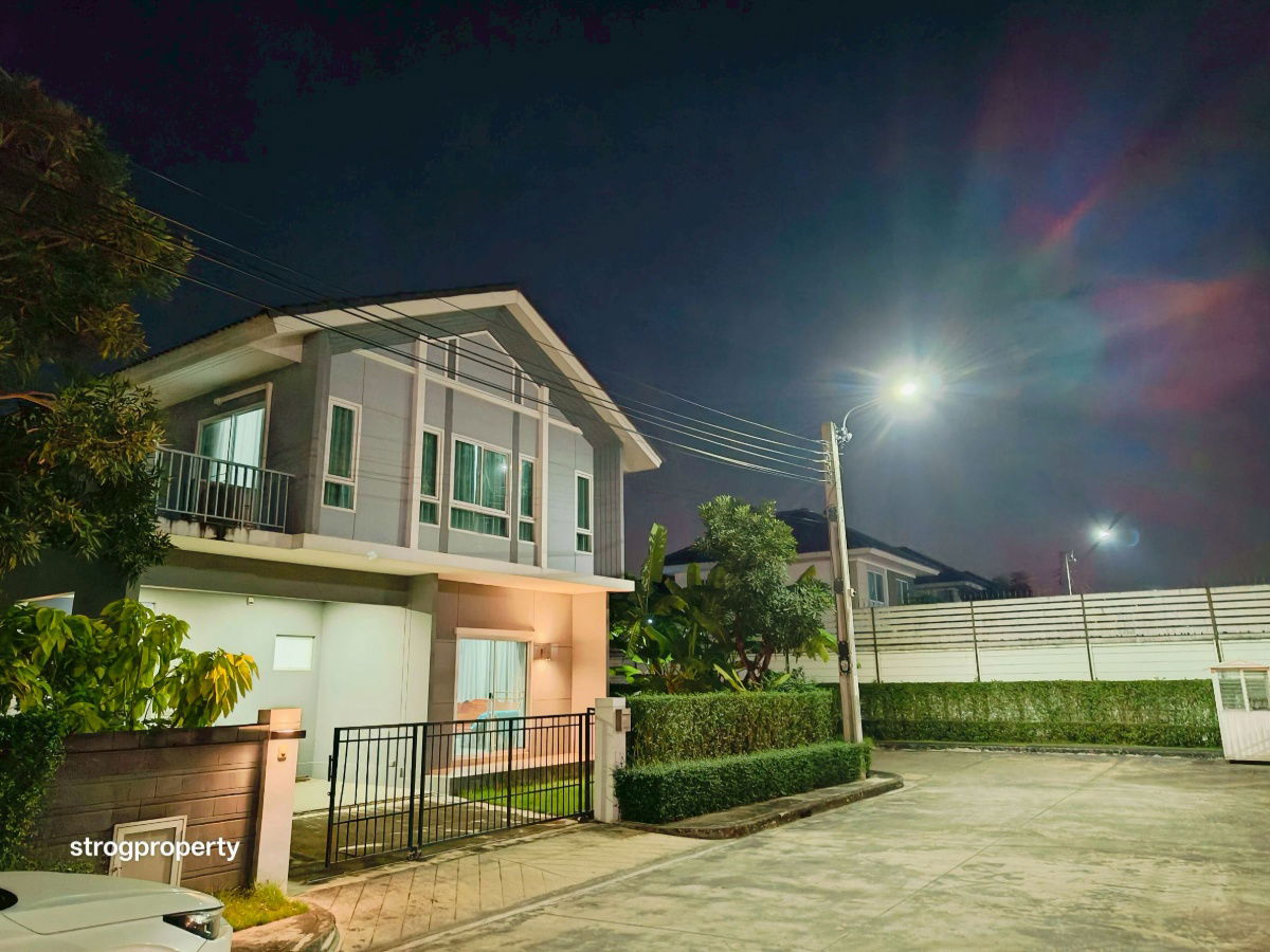 รูป บ้านเดี่ยว ร่มเกล้า มีนบุรี ลาดกระบัง หมู่บ้านเพอร์เฟคพาร์ค ร่มเกล้า เฟส 5  นัดหมายชมบ้าน 085-318-688 คุณวา - รูปที่ 2/28