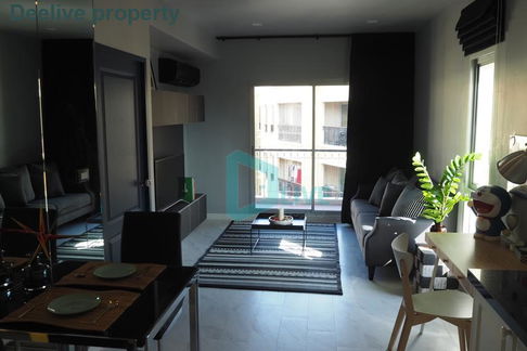 DL001139 Condo for rent, The Seed Terre Ratchayothin near MRT พหลโยธิน, ready to move in, call urgently 0638692663 LineID @655ebbvc