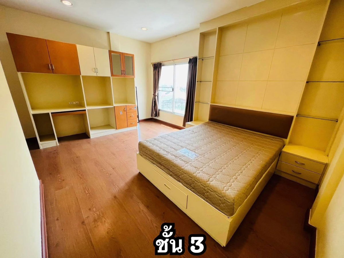 picture For rent, for rent, townhouse, Kaset-Nawamin, cheap price, interested, Line: @951qfbfi - 4/5