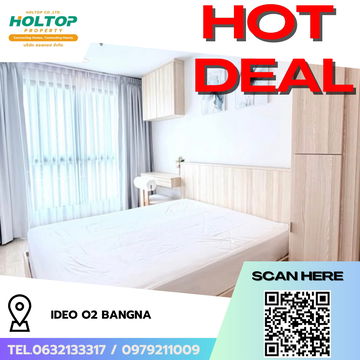 #R7999 🎉 031268 Condo for rent at Ideo O2 Bangna