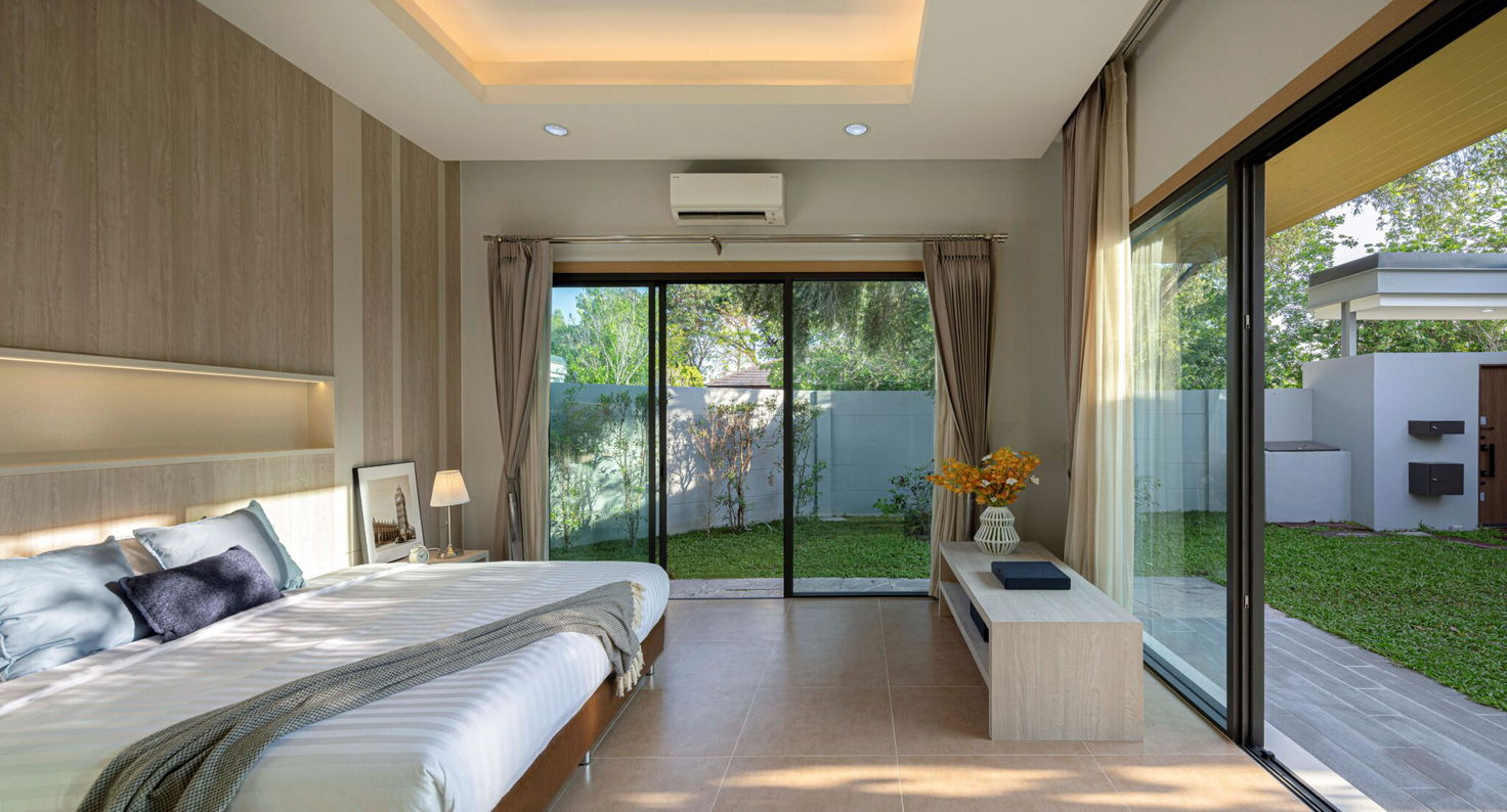 รูป วิลล่าหรู 3 ห้องนอน พร้อมสระว่ายน้ำ ให้เช่า – ห้วยใหญ่ - รูปที่ 10/20