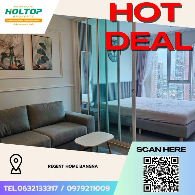 picture #Z3444💥 021268 🔥Condo for rent: Regent Home Bangna - 1/8