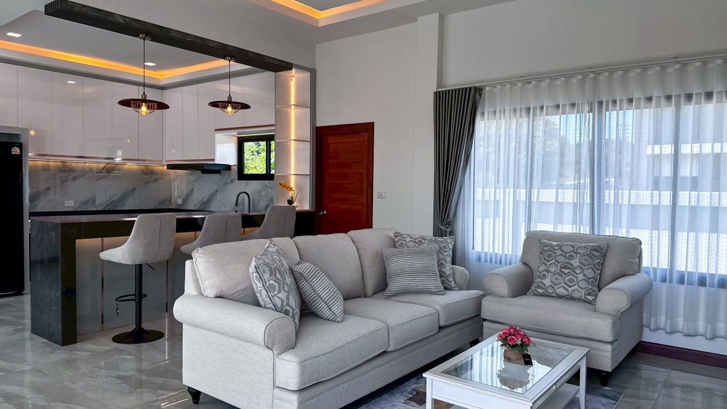 picture New Pool Villa Near Bang Saray Beach & Mountain Views - 4/17