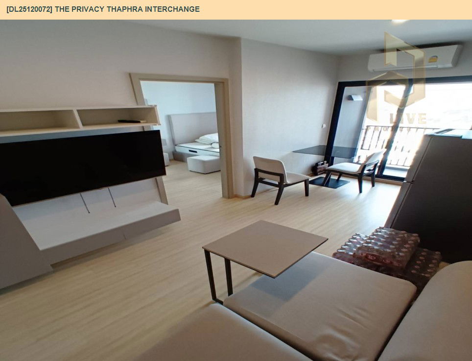 picture DL25120072 Condo for rent, The Privacy Thaphra Interchange near MRT ท่าพระ, ready to move in, call urgently 0638692663 LineID @534wlwof - 3/11