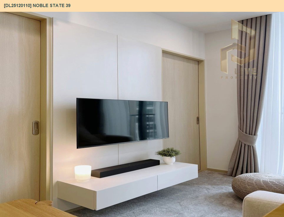 รูป DL25120110 ให้เช่าคอนโด โนเบิล สเตท 39 (NOBLE STATE 39) ใกล้ BTS พร้อมพงษ์ พร้อมเข้าอยู่ โทรด่วน 0653619502 LineID @534wlwof - รูปที่ 12/14