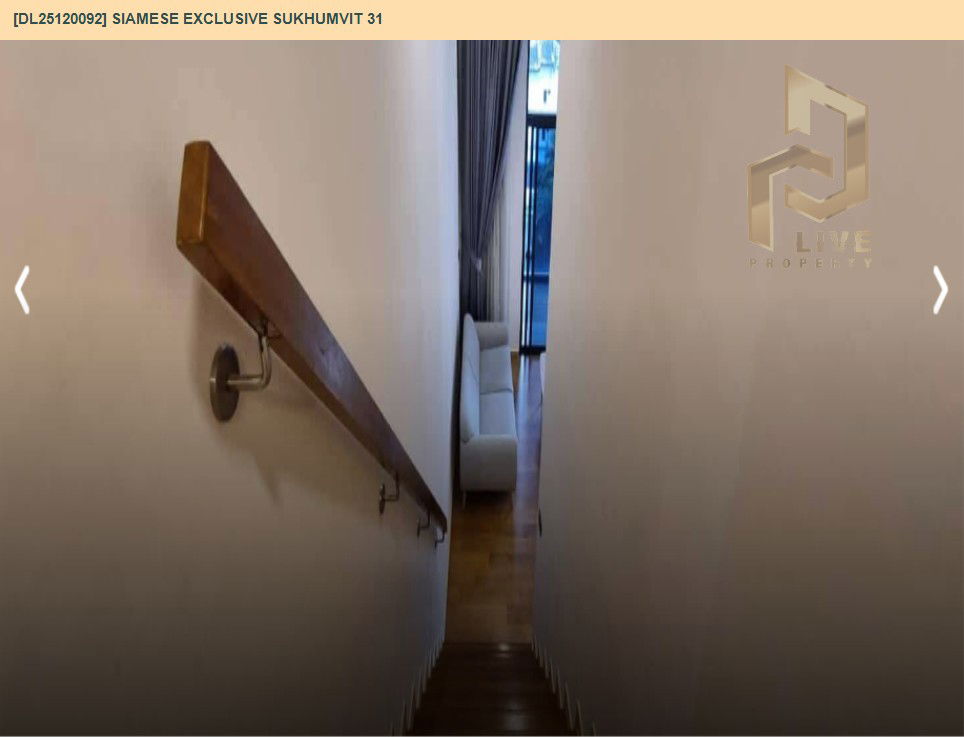 รูป DL25120092 ให้เช่าคอนโด ไซมิส เอ็กซ์คลูซีฟ สุขุมวิท 31 (Siamese Exclusive Sukhumvit 31) ใกล้ BTS พร้อมพงษ์ พร้อมเข้าอยู่ โทรด่วน 0653619502 LineID @534wlwof - รูปที่ 8/12