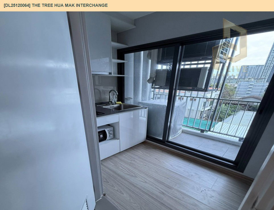 picture DL25120064 Condo for rent, The Tree Hua Mak Interchange near รถไฟฟ้า 3 สาย, ready to move in, call urgently 0638692663 LineID @897iyzll - 11/12